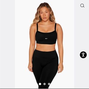 SPORTBODY™ SCOOP BRA - ONYX size xs